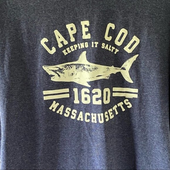 NWOT Cape Cod Short-Sleeved Graphic Tee Size M - Picture 3 of 5